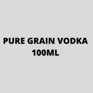 PURE GRAIN VODKA 100ML