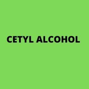 CETYL ALCOHOL (100 GM)