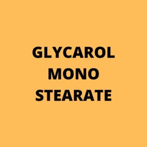 GLYCAROL MONO STEARATE (100 GM)