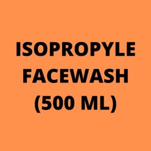 ISOPROPYLE FACEWASH(500 ML)