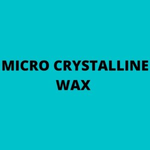 MICRO CRYSTALLINE WAX (100 GM)