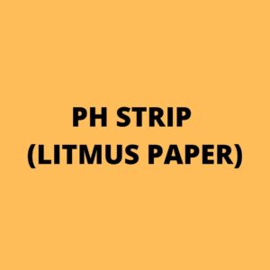 PH STRIP (LITMUS)(10 BUNCH)