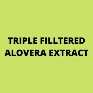 TRIPLE FILLTERED ALOVERA EXTRACT (100 ML)