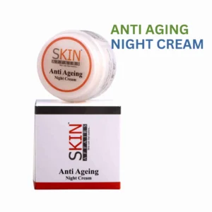 SKIN AFFAIRS ANTI AGING NIGHT CREAM WTIH HYALURONIC ACID & VITAMIN C | Discover young, wrinkle-free & radiant skin | Anti aging cream for oily & dry skin | For Men & Women | Korean Skin Care | 50gm